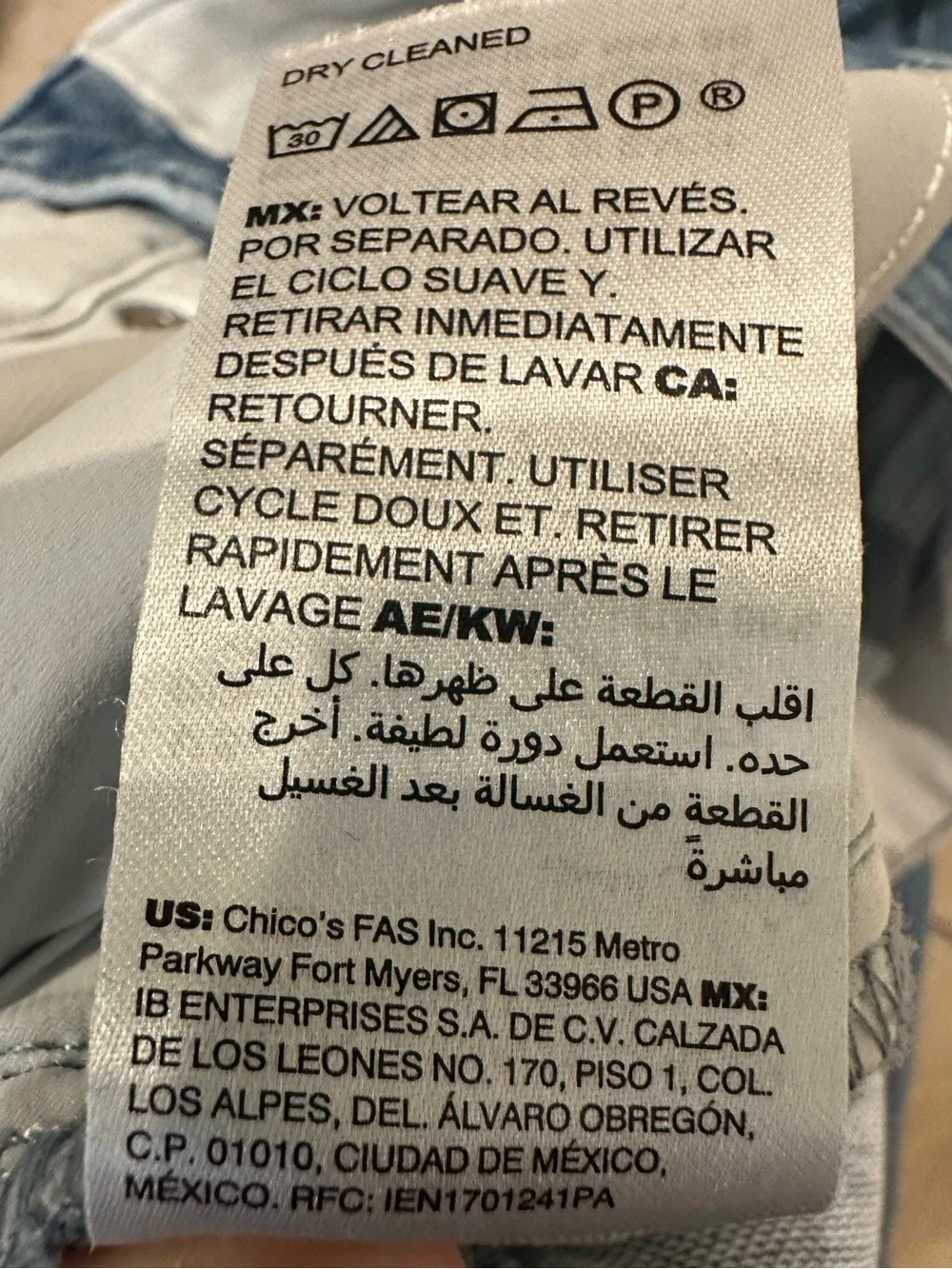 Soma Blue Stretch Skinny Jeans